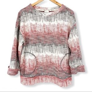 Anthropologie Postmark Soundwaves Pullover Sweater